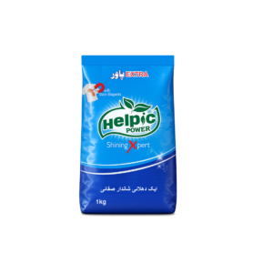 Helpic Power Detergent Powder 1kg, in Plastic Packing.