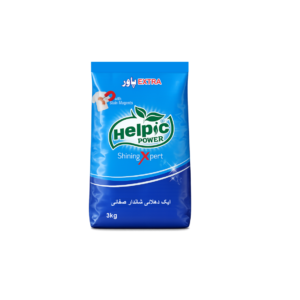 Helpic Power Detergent Powder 3kg, in Plastic Packing.