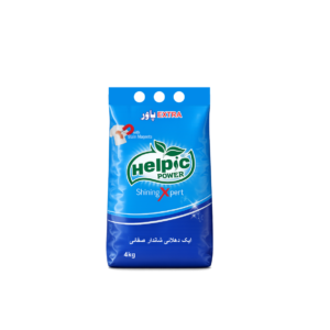Helpic Power Detergent Powder 4kg, in Plastic Packing.